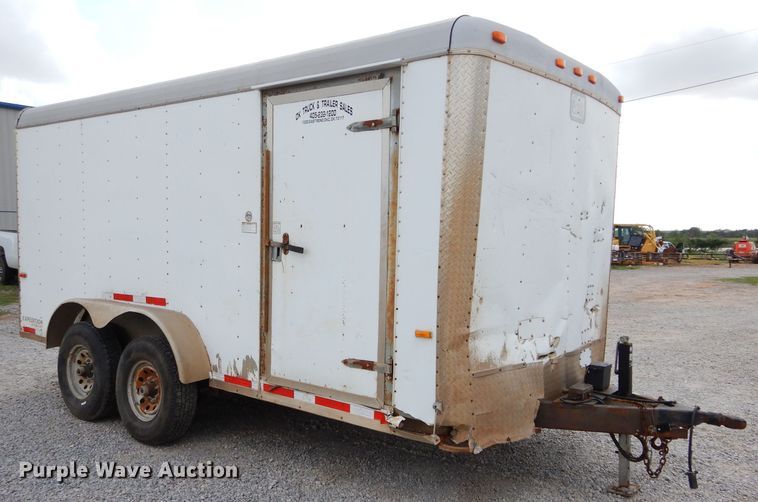 image for item DG4205 2009 Cargo Craft Expedition enclosed cargo trailer