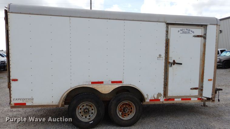 image for item DG4205 2009 Cargo Craft Expedition enclosed cargo trailer
