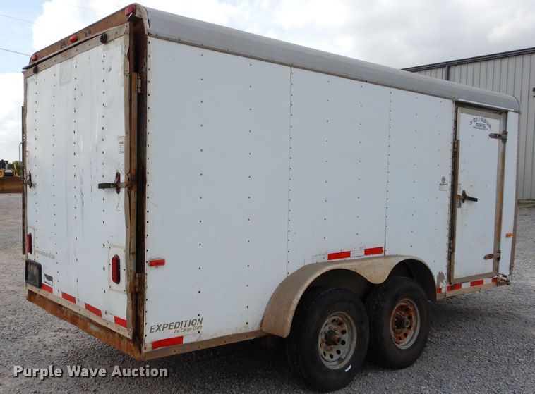 image for item DG4205 2009 Cargo Craft Expedition enclosed cargo trailer