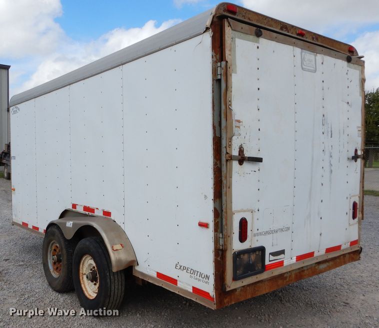 image for item DG4205 2009 Cargo Craft Expedition enclosed cargo trailer