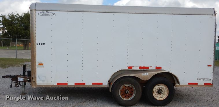 image for item DG4205 2009 Cargo Craft Expedition enclosed cargo trailer