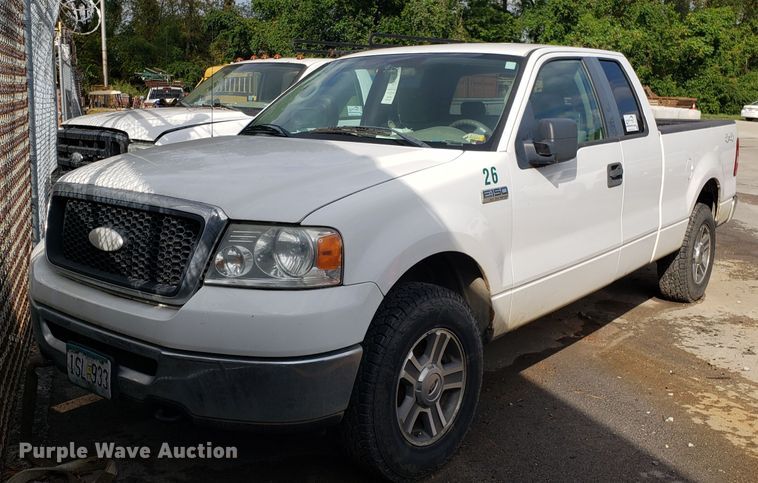 image for item DG7678 2007 Ford F150 SuperCab pickup truck