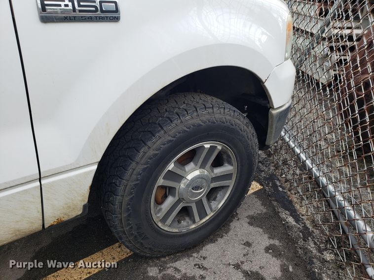 image for item DG7678 2007 Ford F150 SuperCab pickup truck