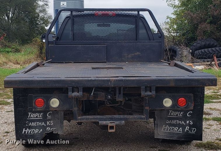 image for item DG8756 2003 Dodge Ram 3500 bale bed pickup truck