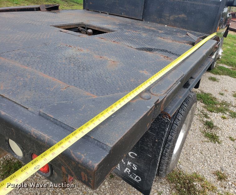 image for item DG8756 2003 Dodge Ram 3500 bale bed pickup truck