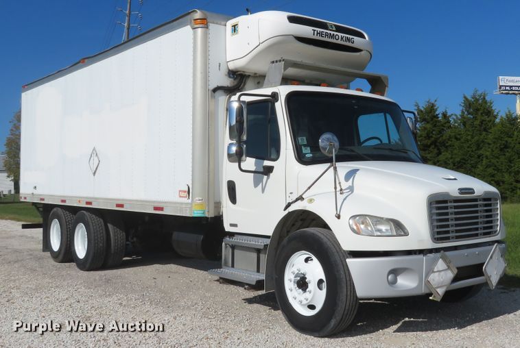 image for item DH1598 2007 Freightliner Business Class M2 refrigerated box truck