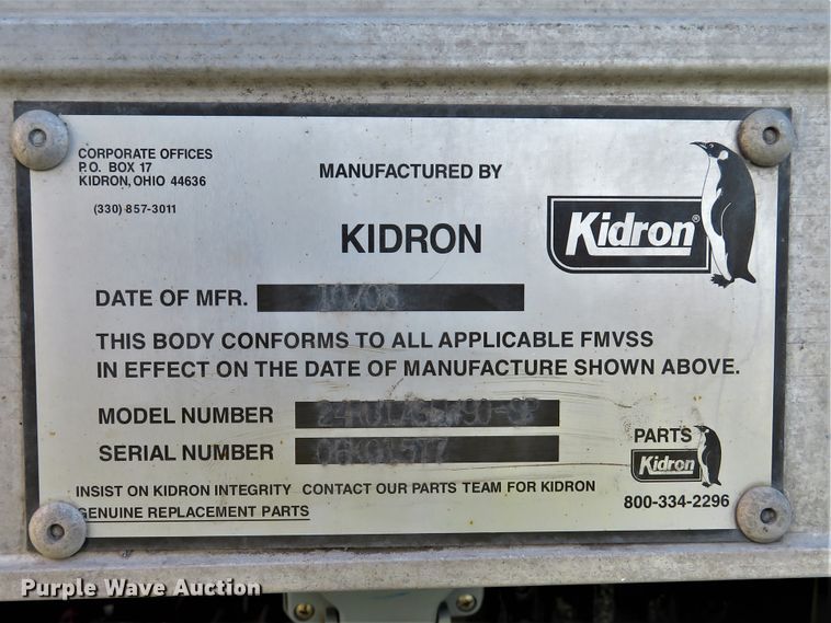 image for item DH1598 2007 Freightliner Business Class M2 refrigerated box truck