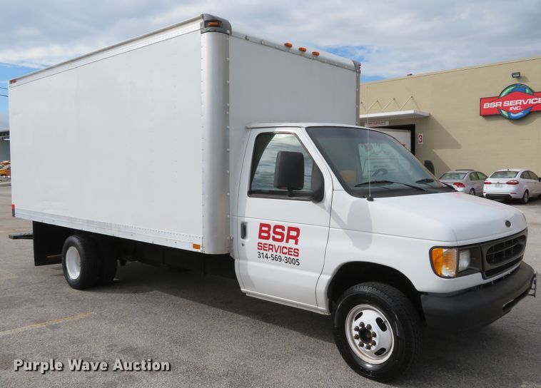 image for item DH1601 1998 Ford Econoline E350 box truck