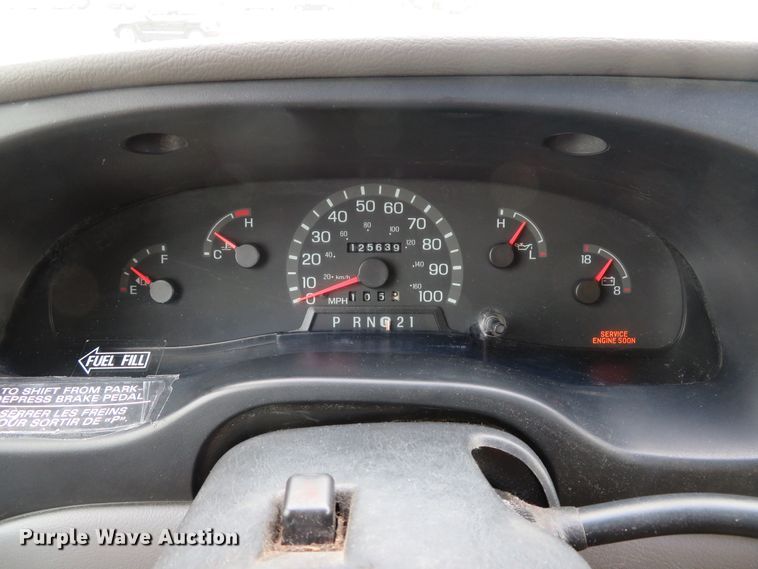 image for item DH1601 1998 Ford Econoline E350 box truck