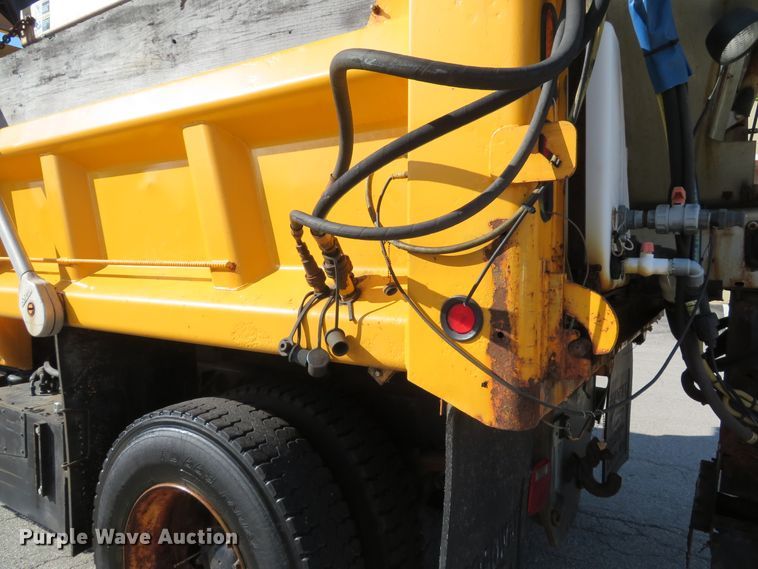 image for item DH1603 2004 Ford F750 Super Duty XL dump truck