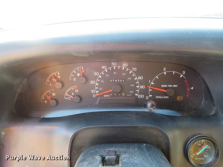 image for item DH1603 2004 Ford F750 Super Duty XL dump truck