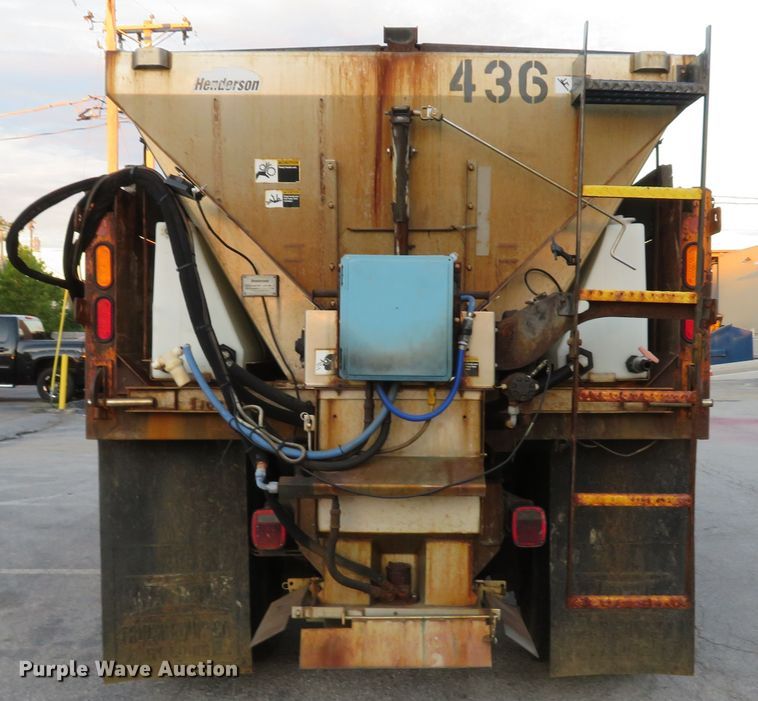 image for item DH1604 2004 Ford F750 Super Duty XL dump truck