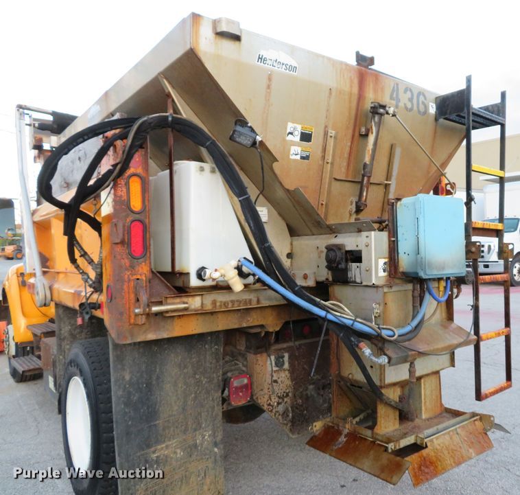 image for item DH1604 2004 Ford F750 Super Duty XL dump truck