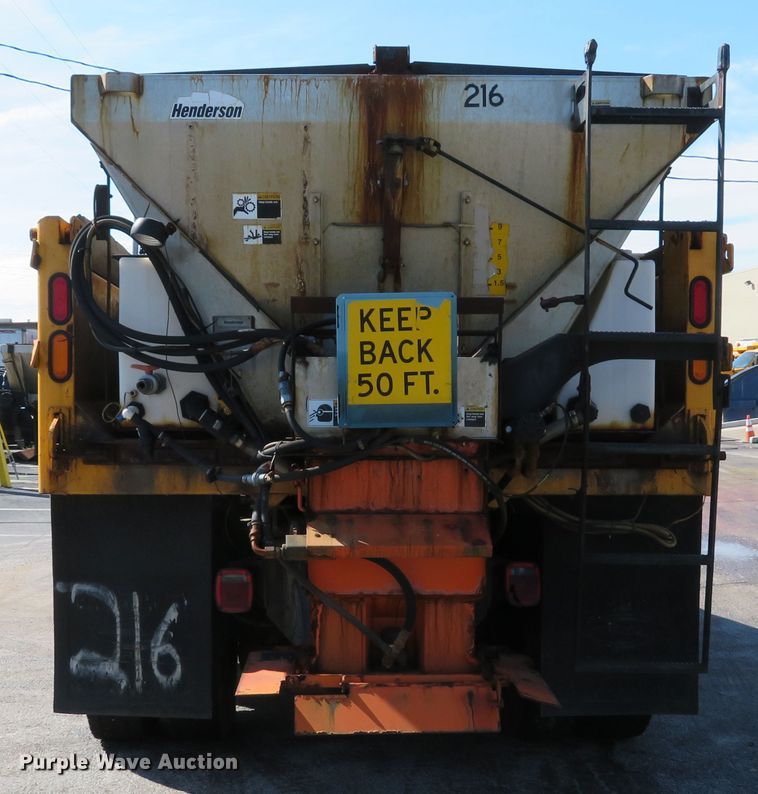 image for item DH1605 2004 Ford F750 Super Duty XL dump truck