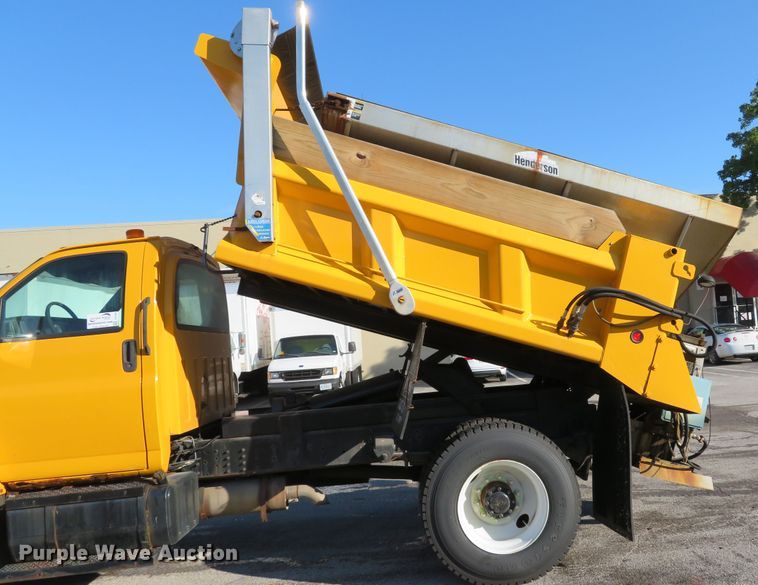 image for item DH1606 2004 GMC C8500 dump truck