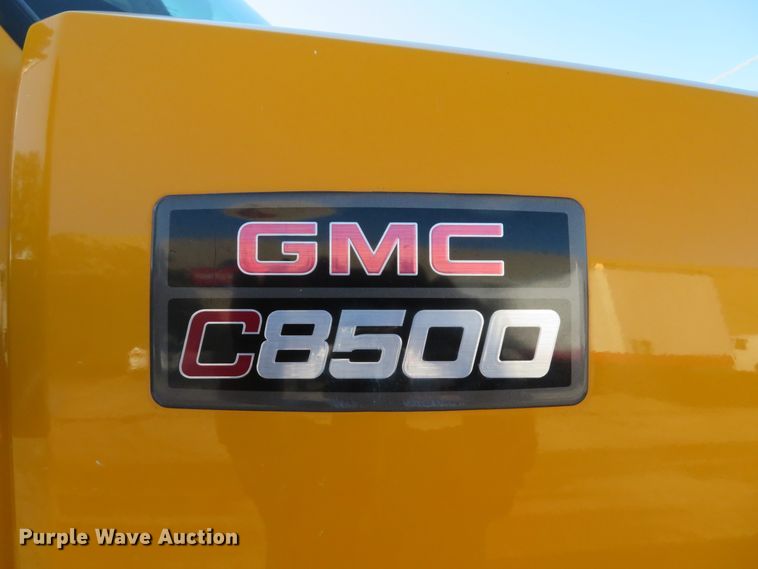 image for item DH1606 2004 GMC C8500 dump truck