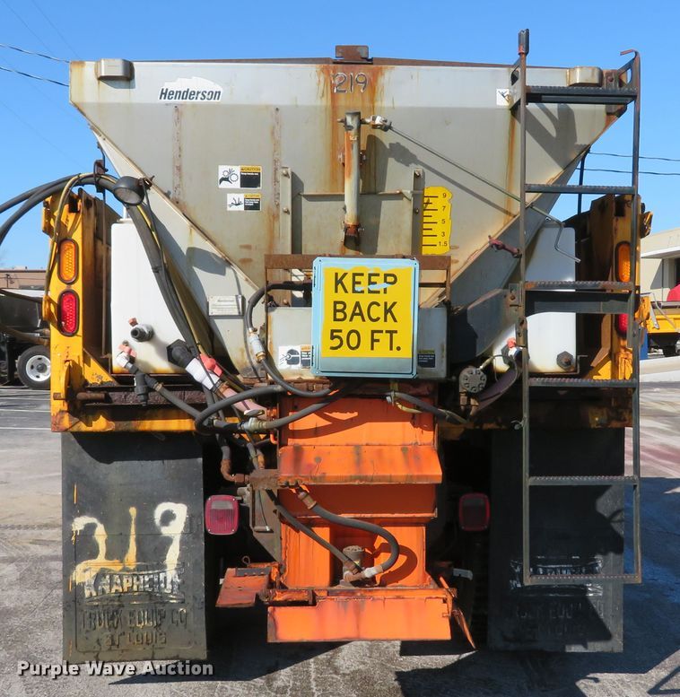 image for item DH1607 2004 Ford F750 Super Duty XL dump truck