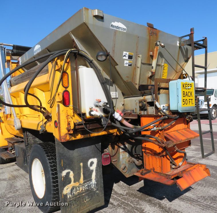 image for item DH1607 2004 Ford F750 Super Duty XL dump truck