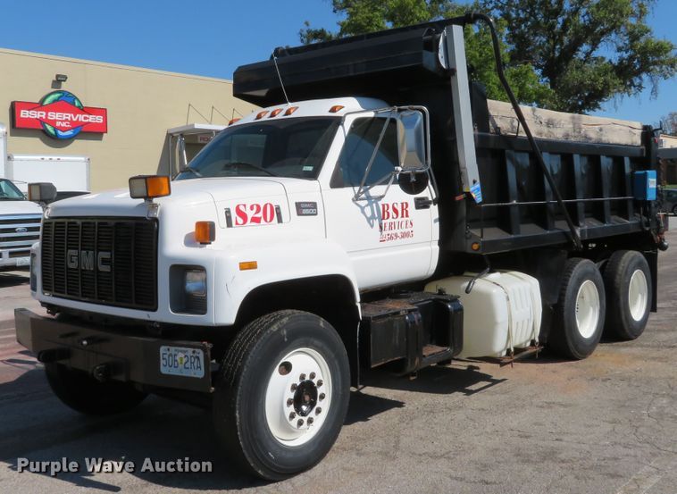 image for item DH1608 1998 GMC C8500 dump truck