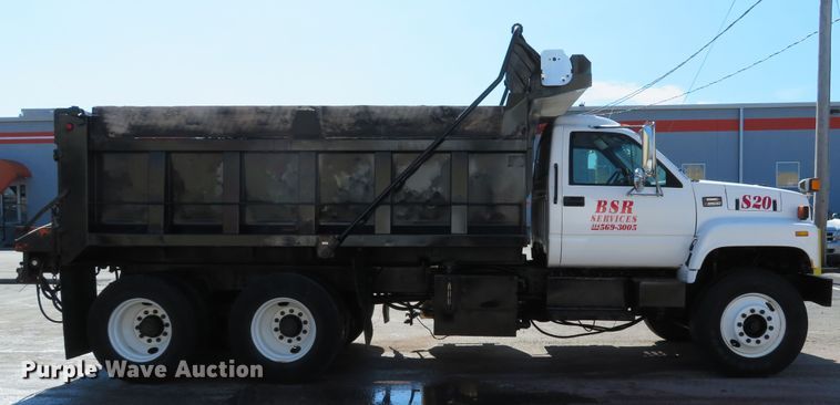 image for item DH1608 1998 GMC C8500 dump truck