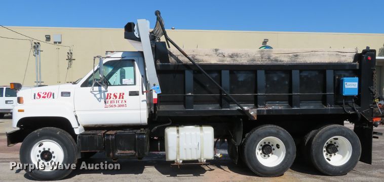 image for item DH1608 1998 GMC C8500 dump truck