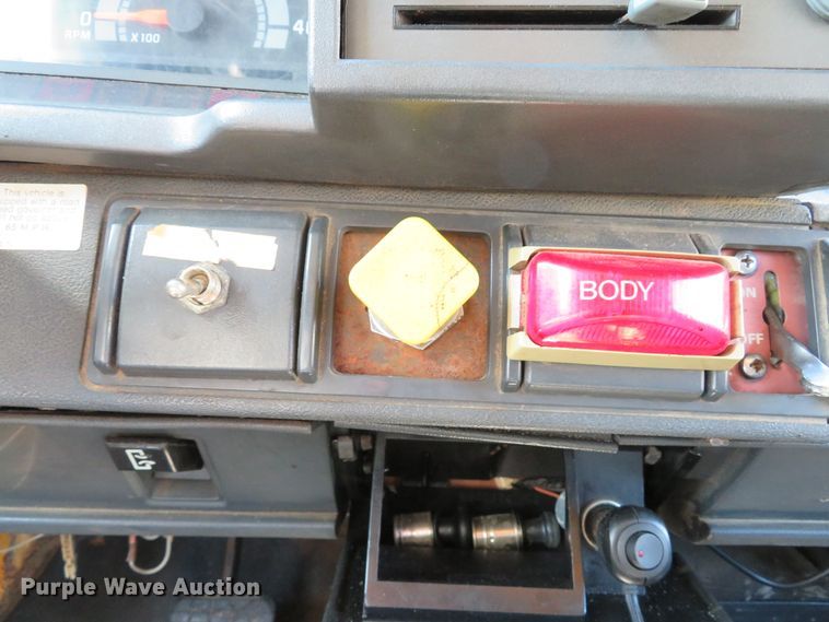 image for item DH1608 1998 GMC C8500 dump truck