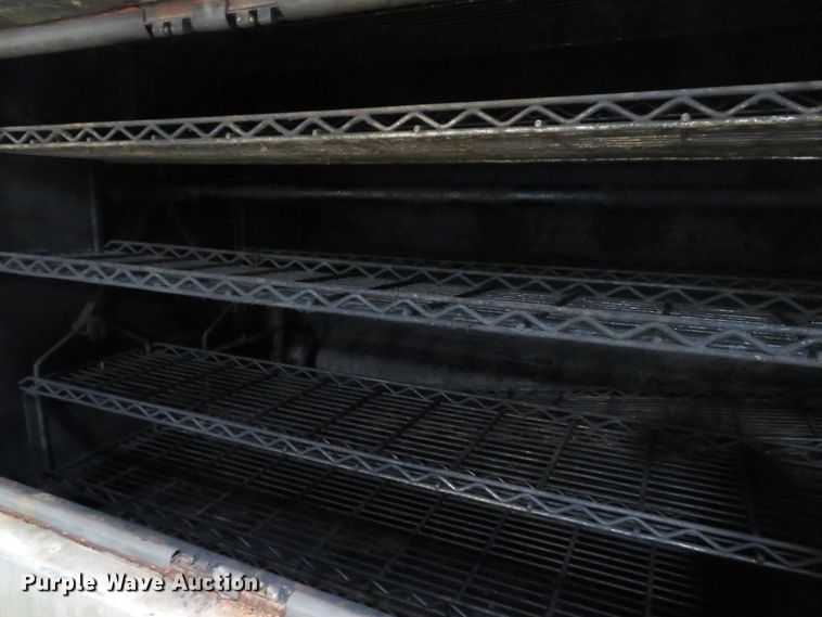 image for item DH1610 1998 Jet utility trailer with Old Hickory smoker