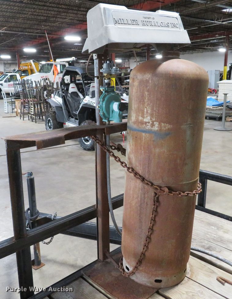 image for item DH1610 1998 Jet utility trailer with Old Hickory smoker