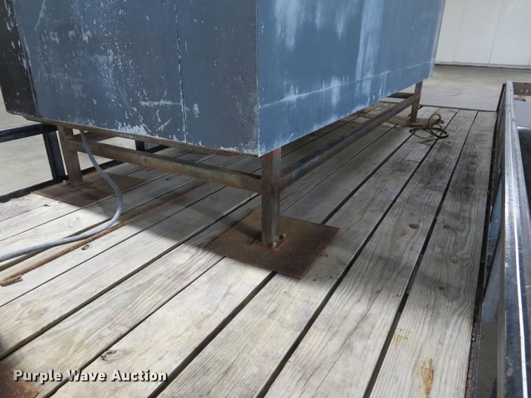 image for item DH1610 1998 Jet utility trailer with Old Hickory smoker