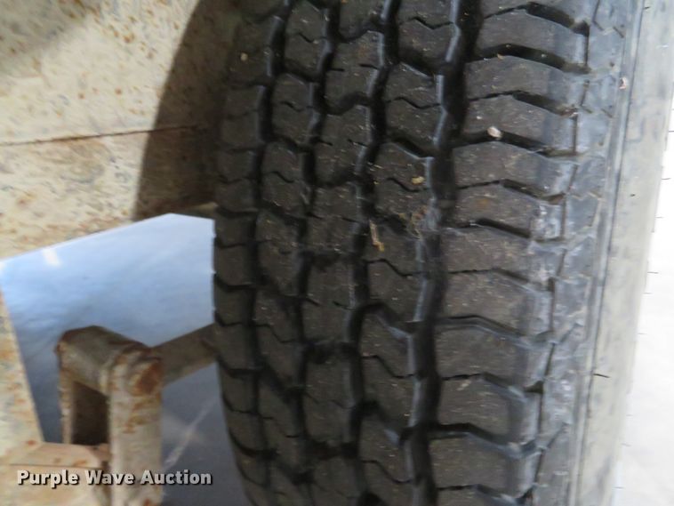 image for item DH1610 1998 Jet utility trailer with Old Hickory smoker