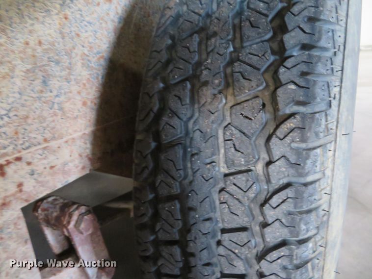 image for item DH1610 1998 Jet utility trailer with Old Hickory smoker