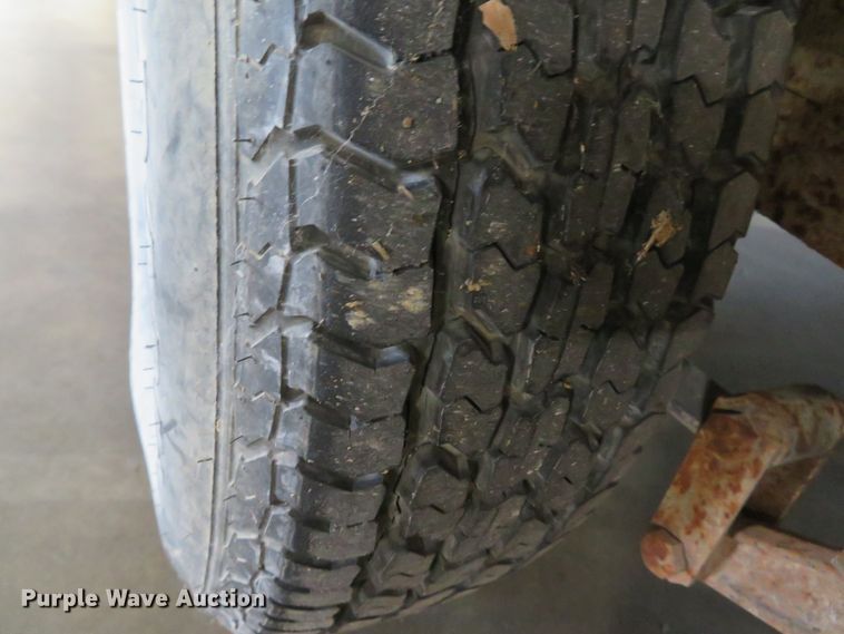 image for item DH1610 1998 Jet utility trailer with Old Hickory smoker