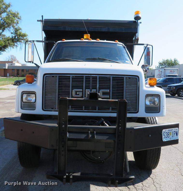 image for item DH1611 1996 GMC TopKick C6500 dump truck