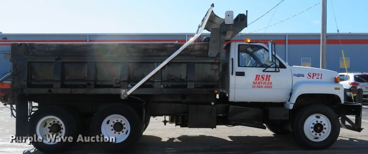 image for item DH1611 1996 GMC TopKick C6500 dump truck