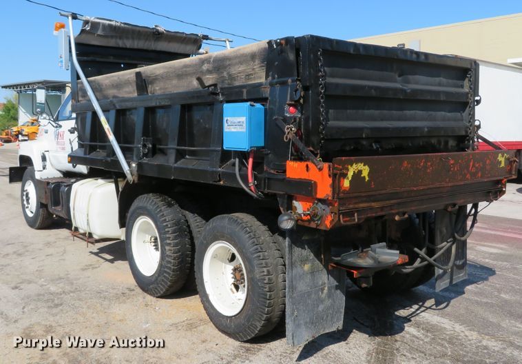 image for item DH1611 1996 GMC TopKick C6500 dump truck