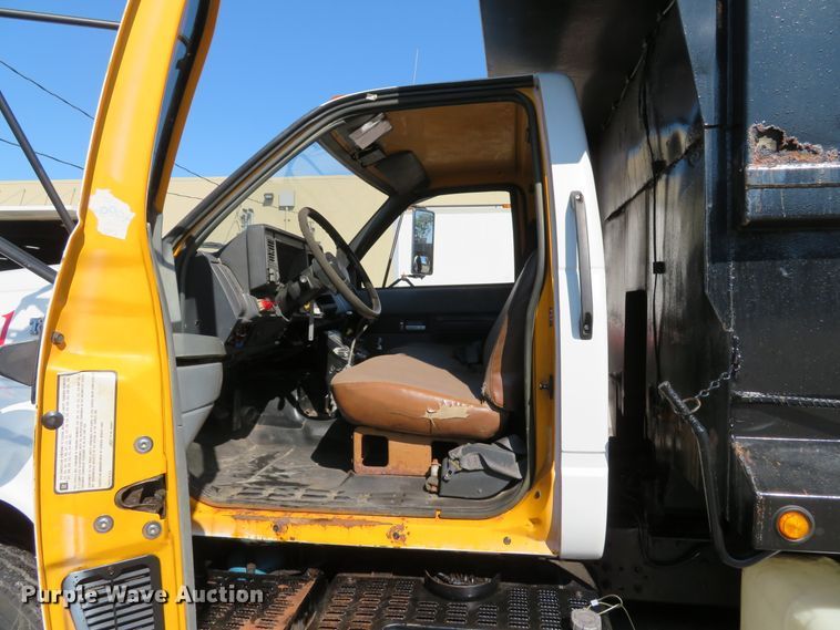 image for item DH1611 1996 GMC TopKick C6500 dump truck