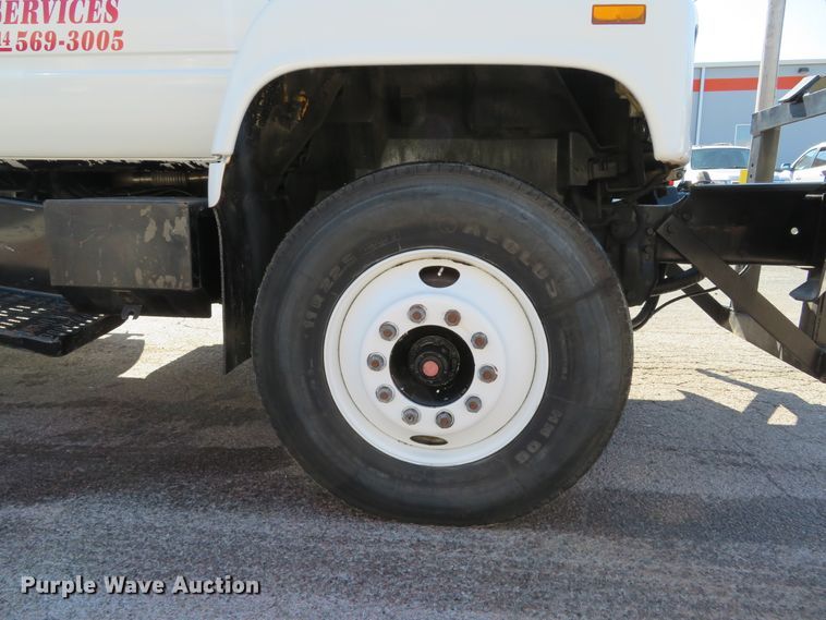 image for item DH1611 1996 GMC TopKick C6500 dump truck