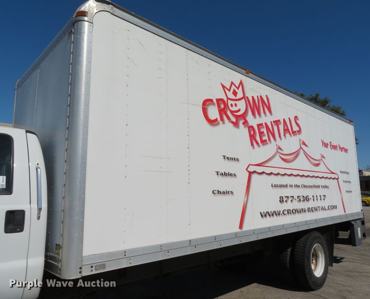 image for item DH1612 2006 Ford F750 Super Duty XLT box truck