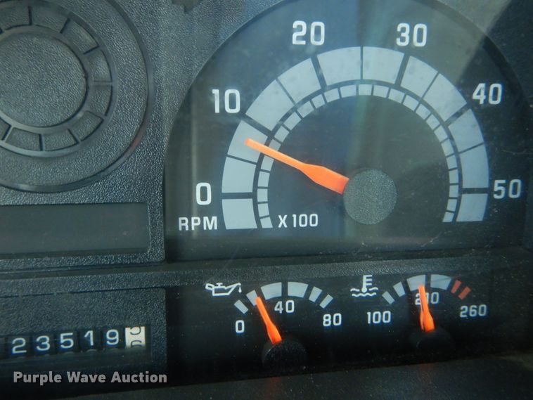 image for item DH2091 1999 GMC C6500 dump flatbed truck with Donkey forklift