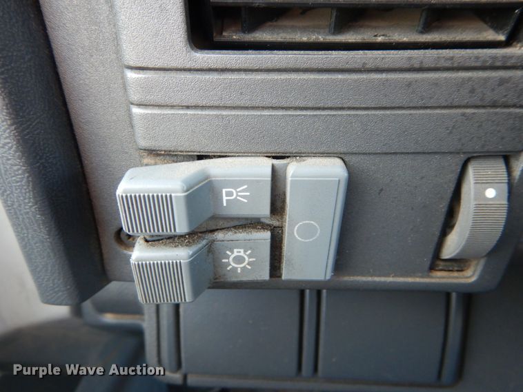 image for item DH2091 1999 GMC C6500 dump flatbed truck with Donkey forklift