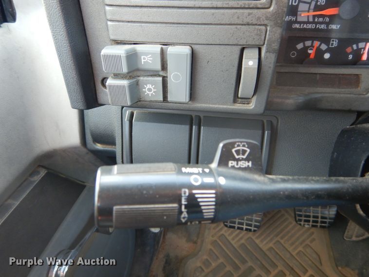 image for item DH2091 1999 GMC C6500 dump flatbed truck with Donkey forklift