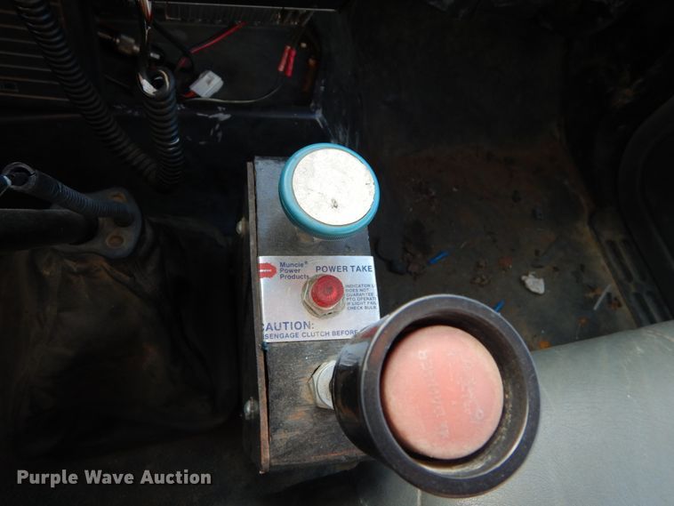 image for item DH2091 1999 GMC C6500 dump flatbed truck with Donkey forklift