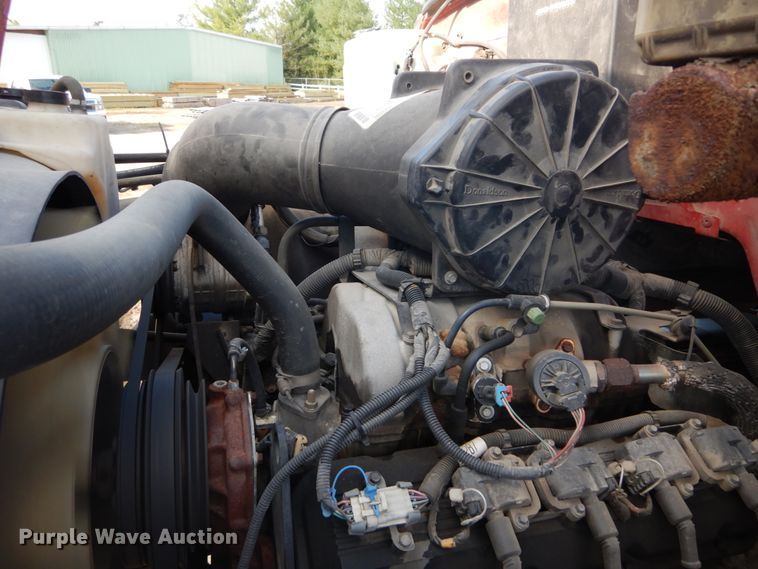 image for item DH2091 1999 GMC C6500 dump flatbed truck with Donkey forklift