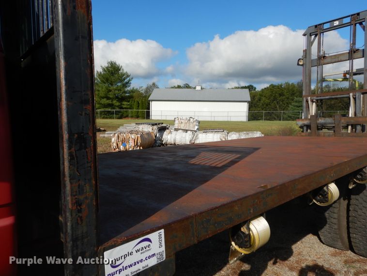 image for item DH2091 1999 GMC C6500 dump flatbed truck with Donkey forklift