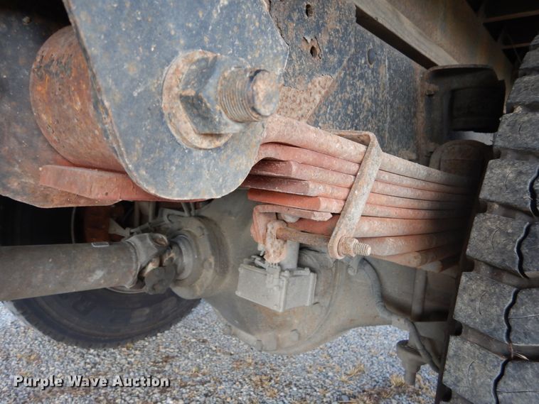 image for item DH2091 1999 GMC C6500 dump flatbed truck with Donkey forklift