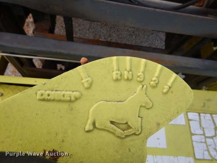 image for item DH2091 1999 GMC C6500 dump flatbed truck with Donkey forklift