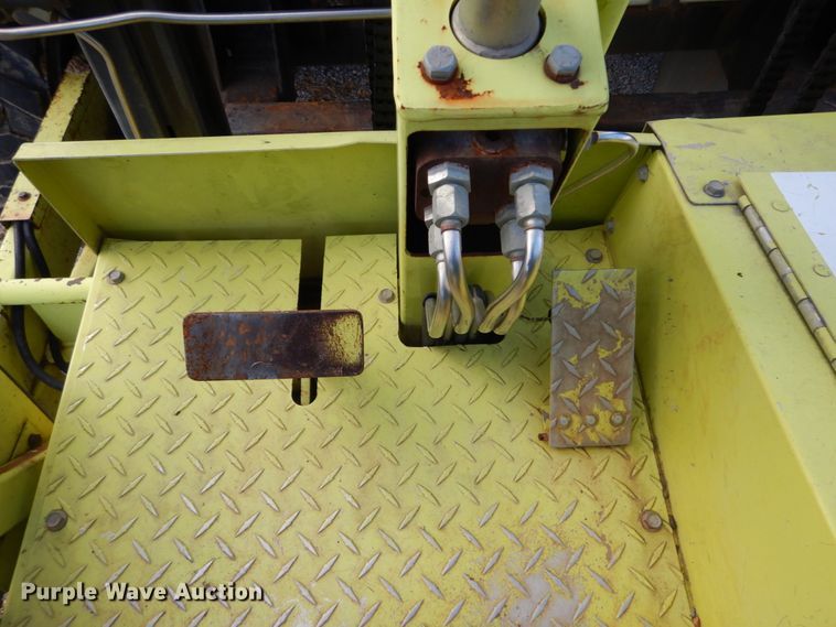 image for item DH2091 1999 GMC C6500 dump flatbed truck with Donkey forklift