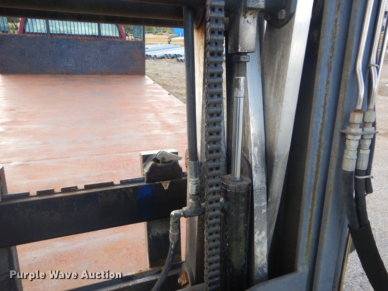 image for item DH2091 1999 GMC C6500 dump flatbed truck with Donkey forklift