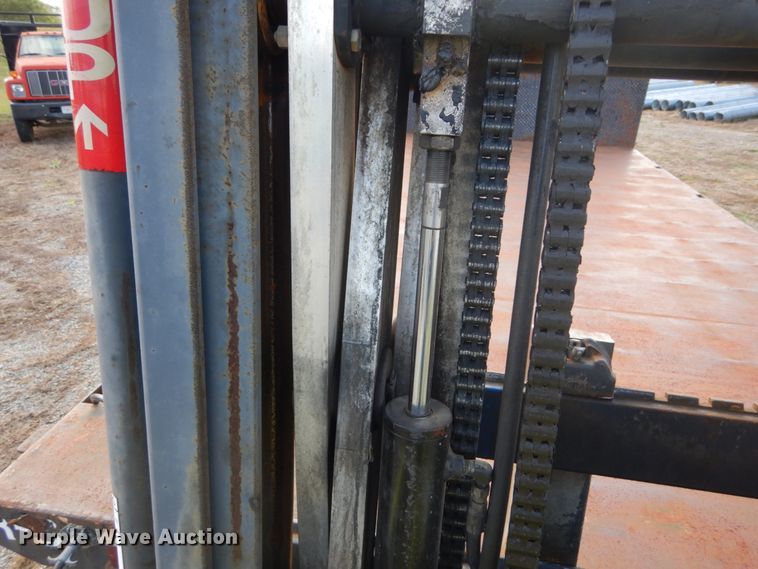 image for item DH2091 1999 GMC C6500 dump flatbed truck with Donkey forklift