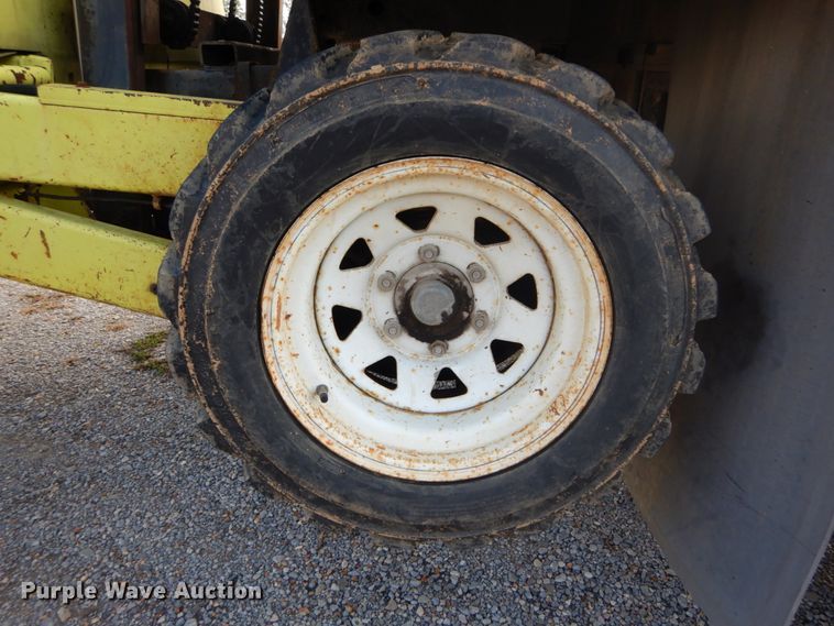 image for item DH2091 1999 GMC C6500 dump flatbed truck with Donkey forklift